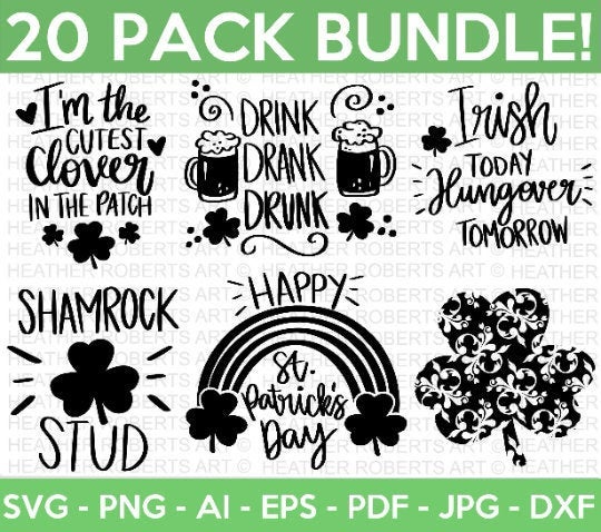 St Patrick's Day SVG Bundle
