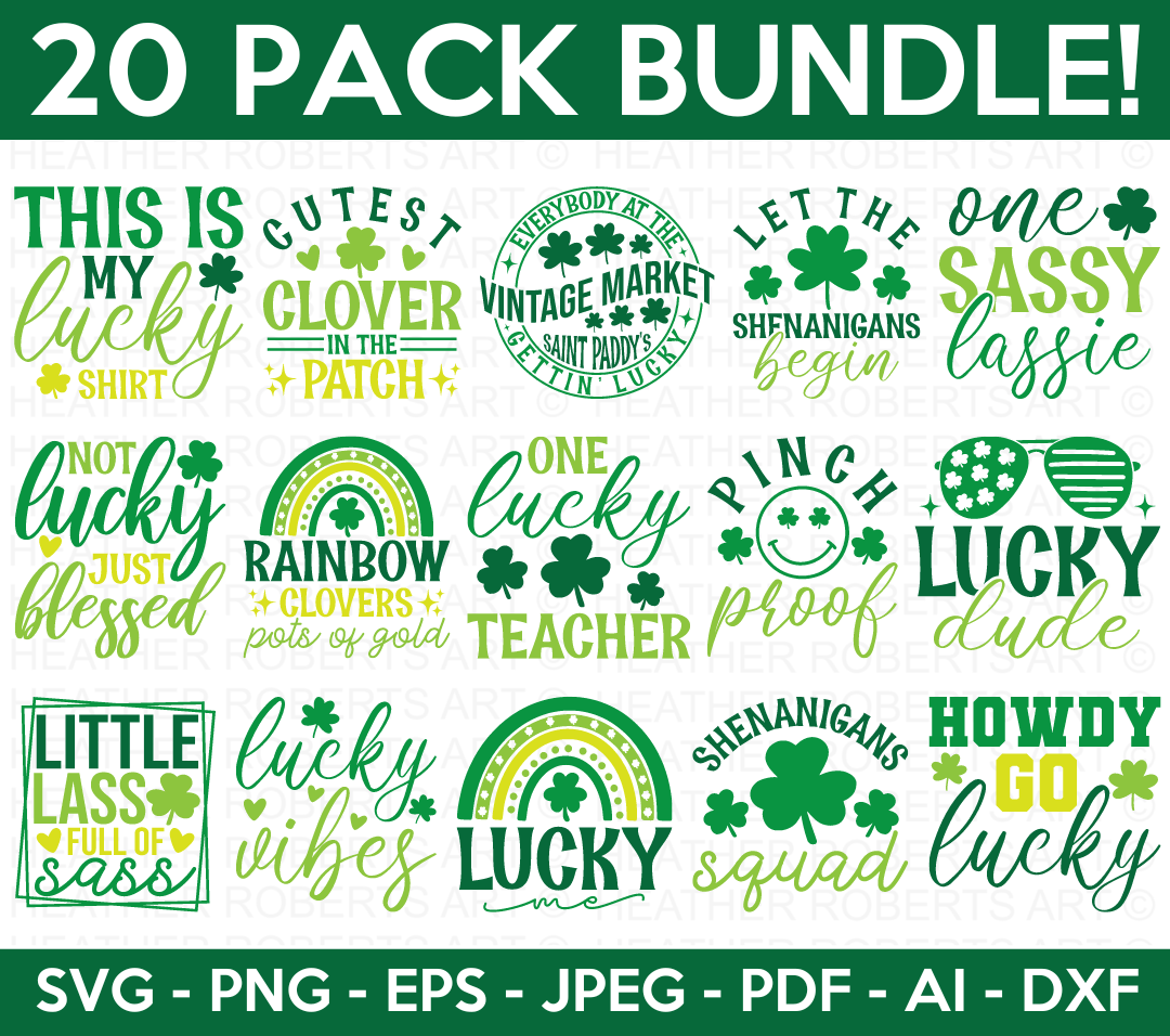 St Patrick's Day SVG Bundle