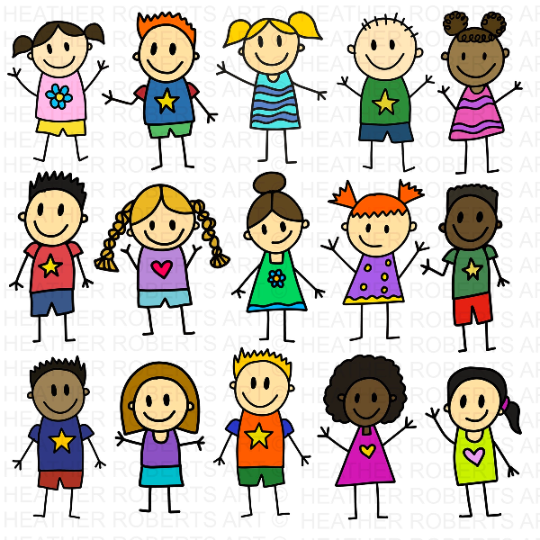Stick Figures SVG Bundle