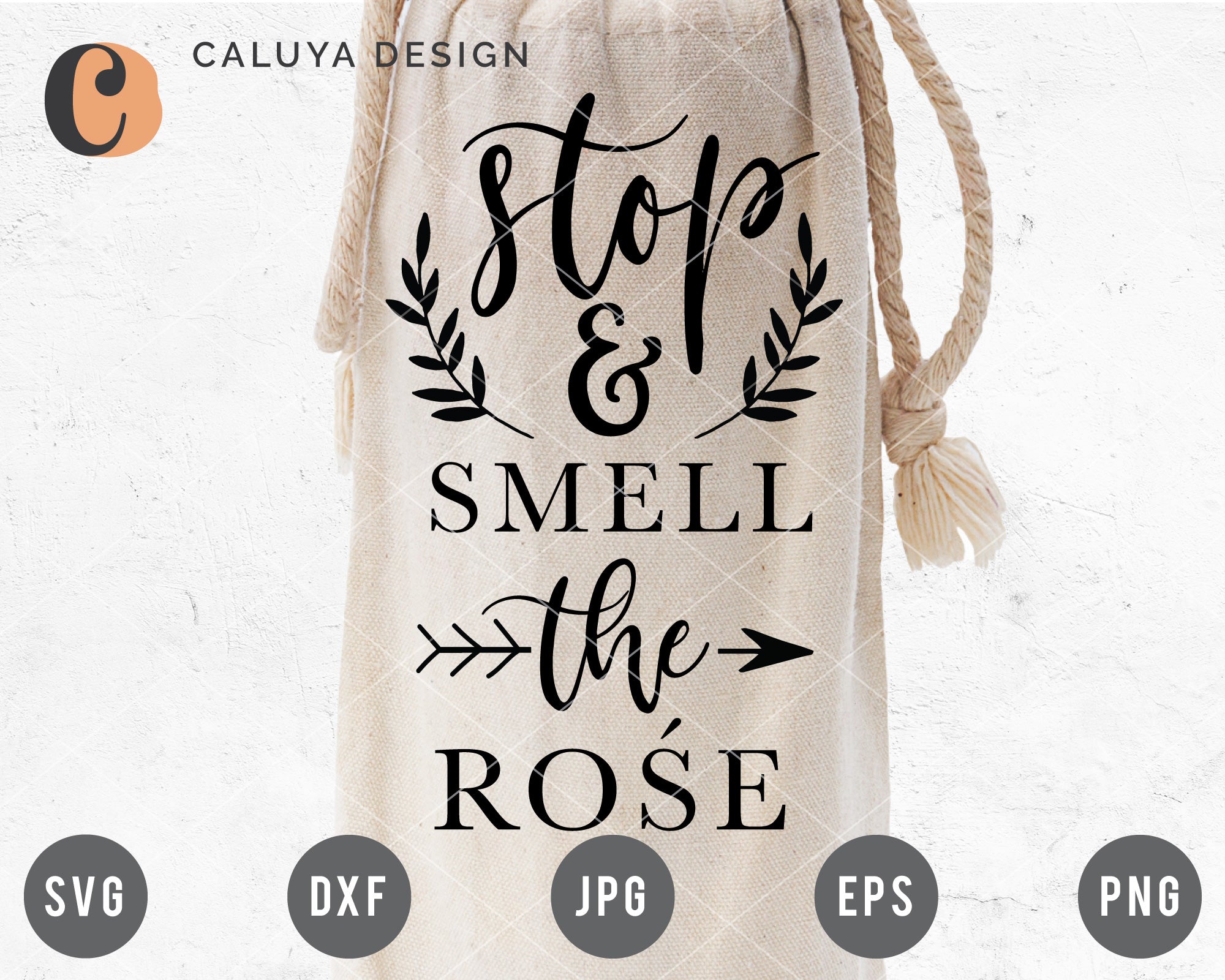 Stop & Smell The Rose SVG