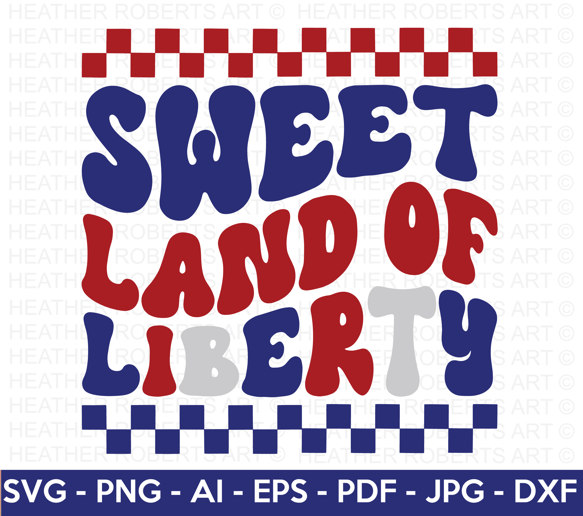 Sweet Land of Liberty SVG