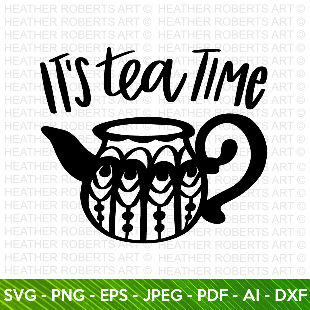 Tea Time SVG