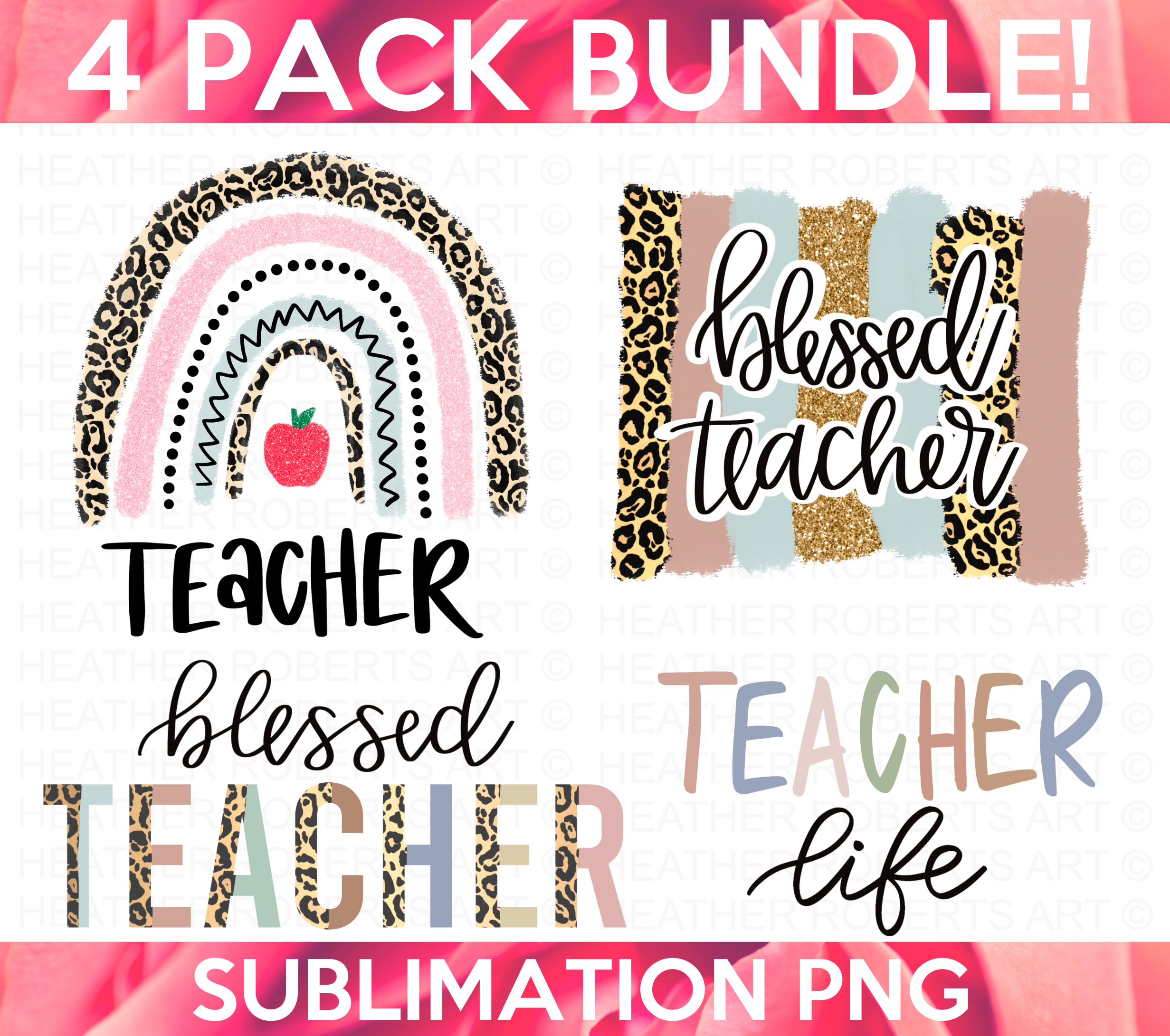 Teacher Sublimation Bundle