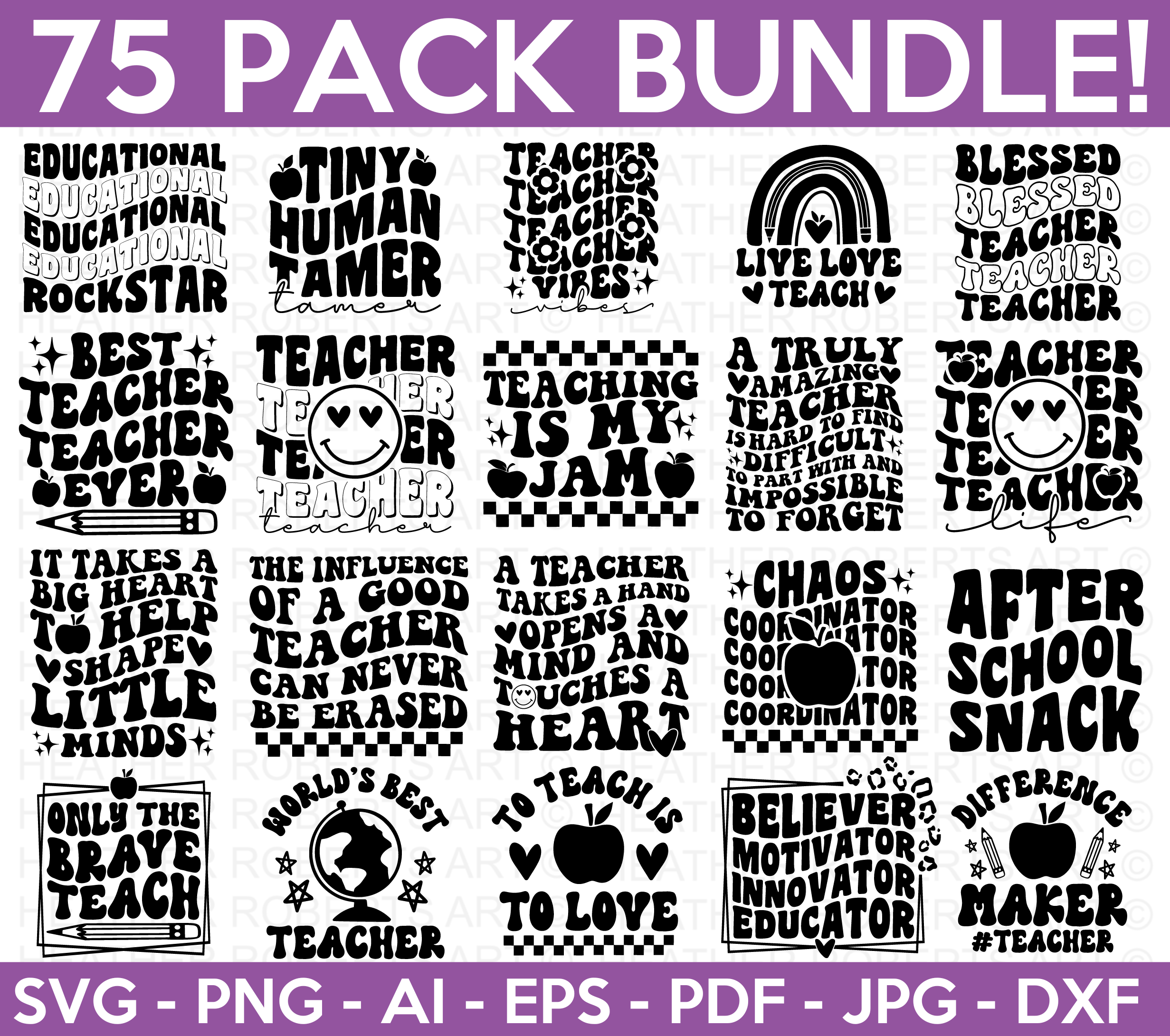 Teacher SVG Bundle