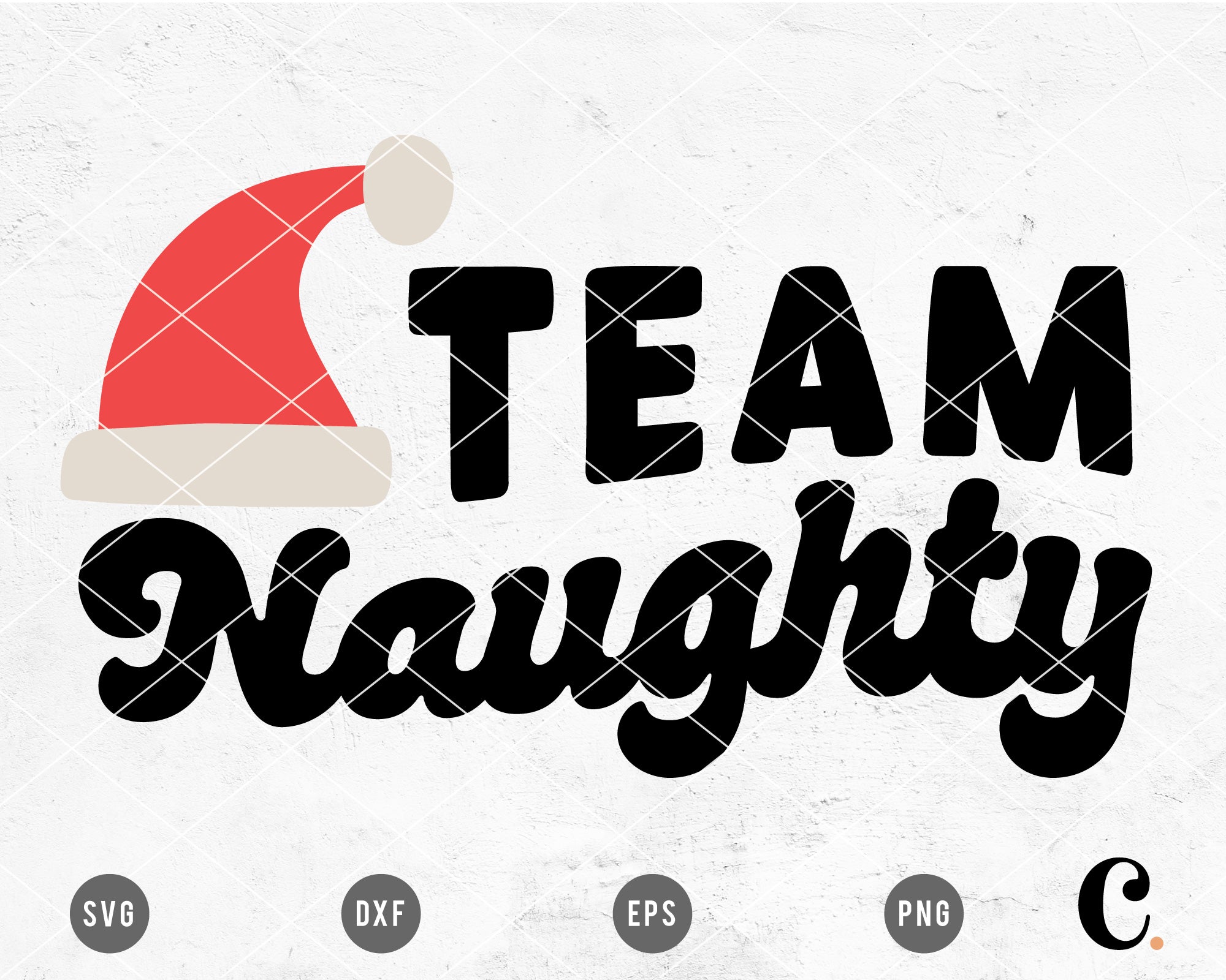Team Naughty SVG