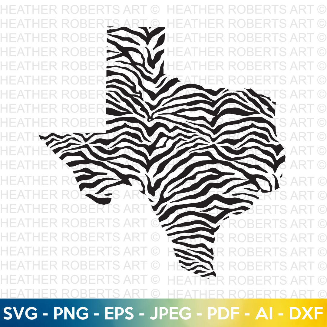Texas Pattern Design SVG