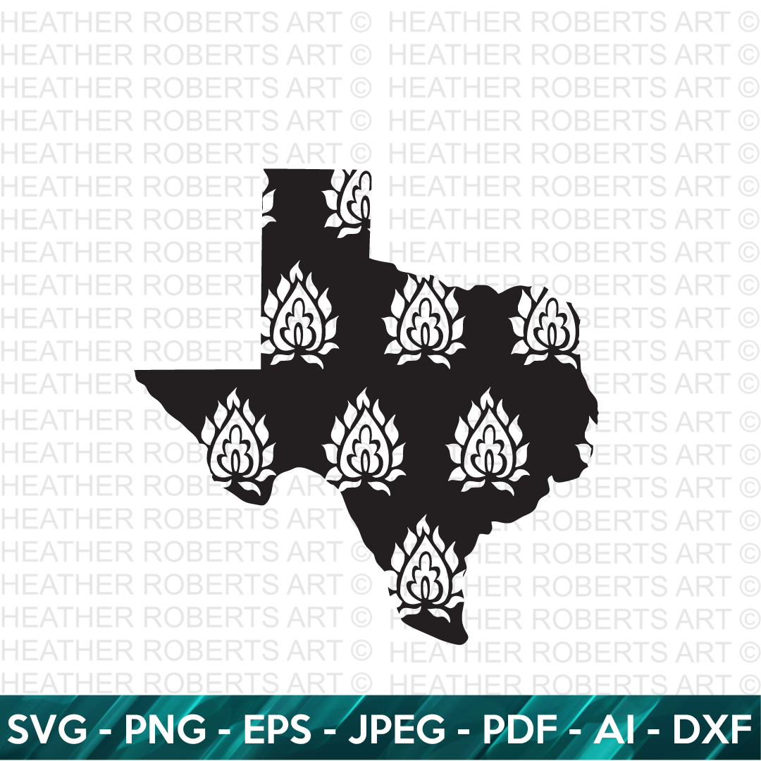 Texas Pattern Design SVG