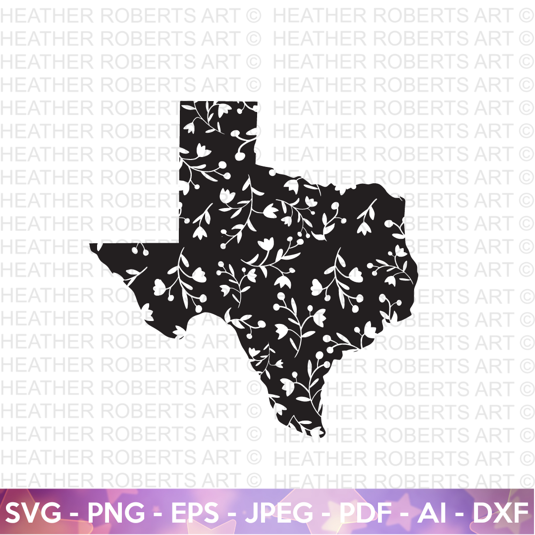 Texas Pattern Design SVG
