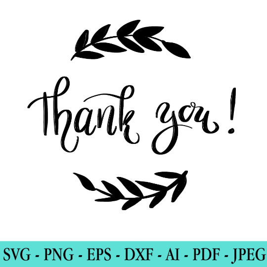 Thank You SVG