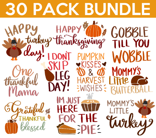 Thanksgiving SVG Bundle