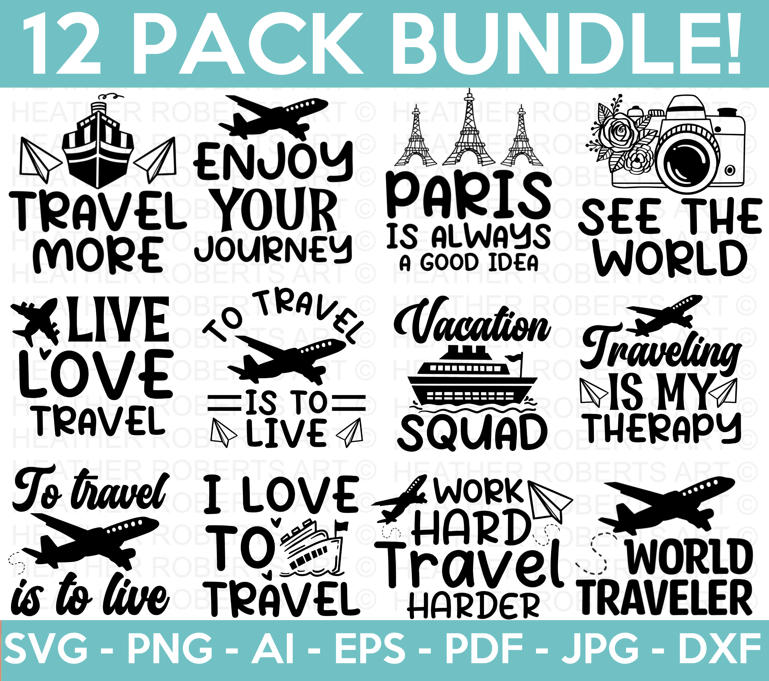 Travel SVG Bundle