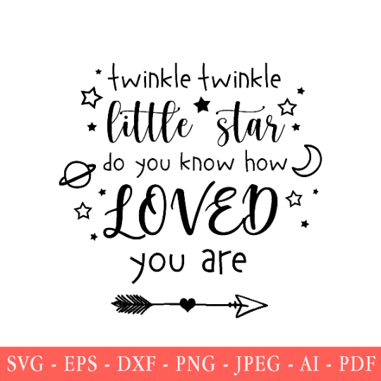 Twinkle Twinkle Little Star SVG