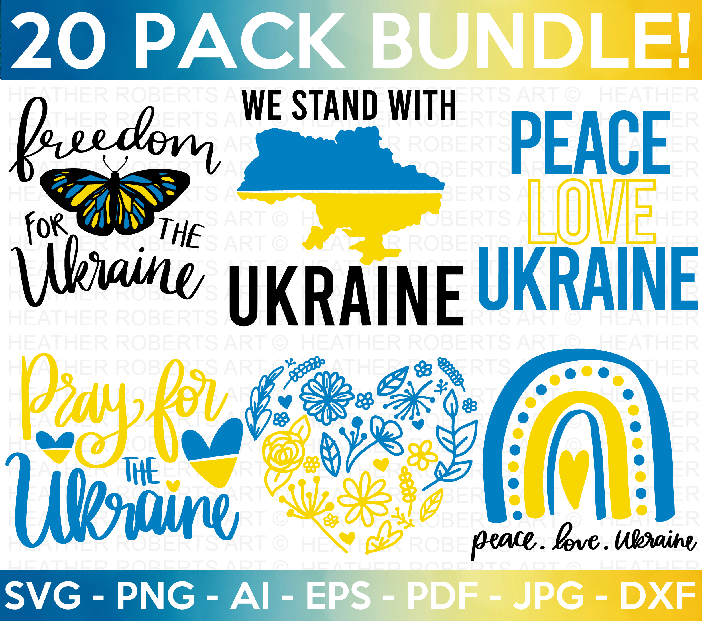 Ukraine SVG Bundle