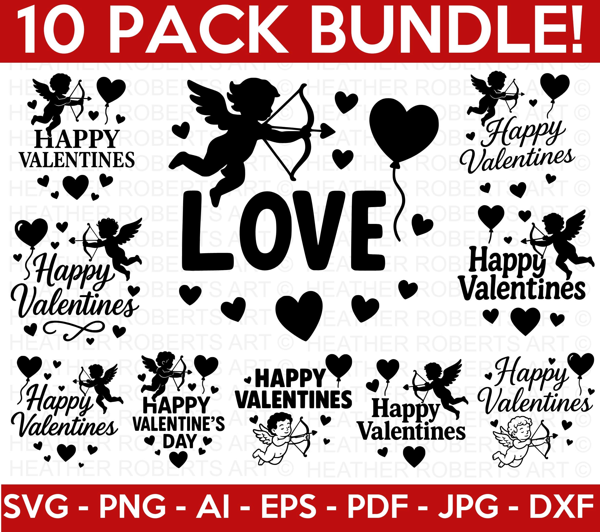 Valentine SVG Bundle