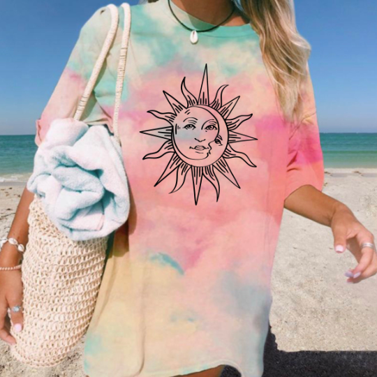 Vintage Sun SVG