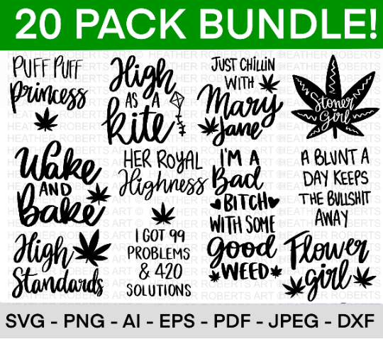 Weed SVG Bundle