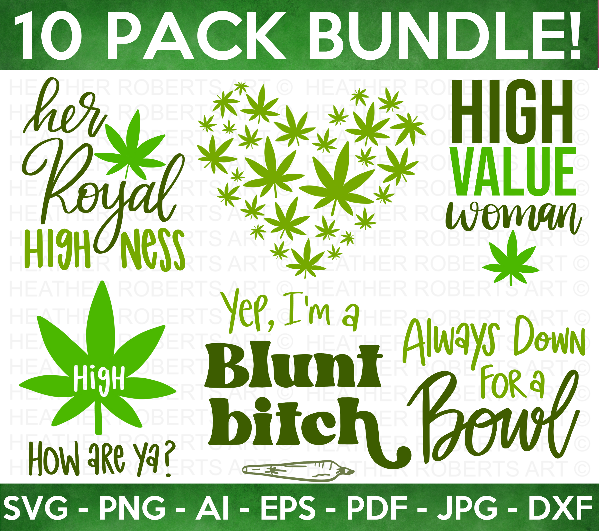 Weed SVG Bundle