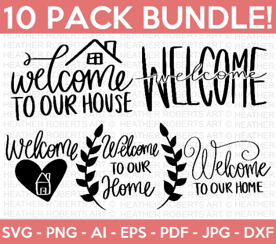 Welcome SVG Bundle