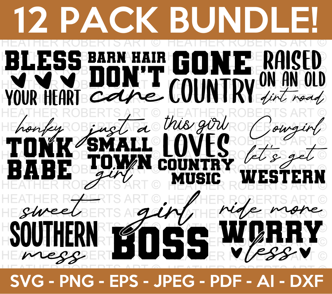 Western SVG Bundle