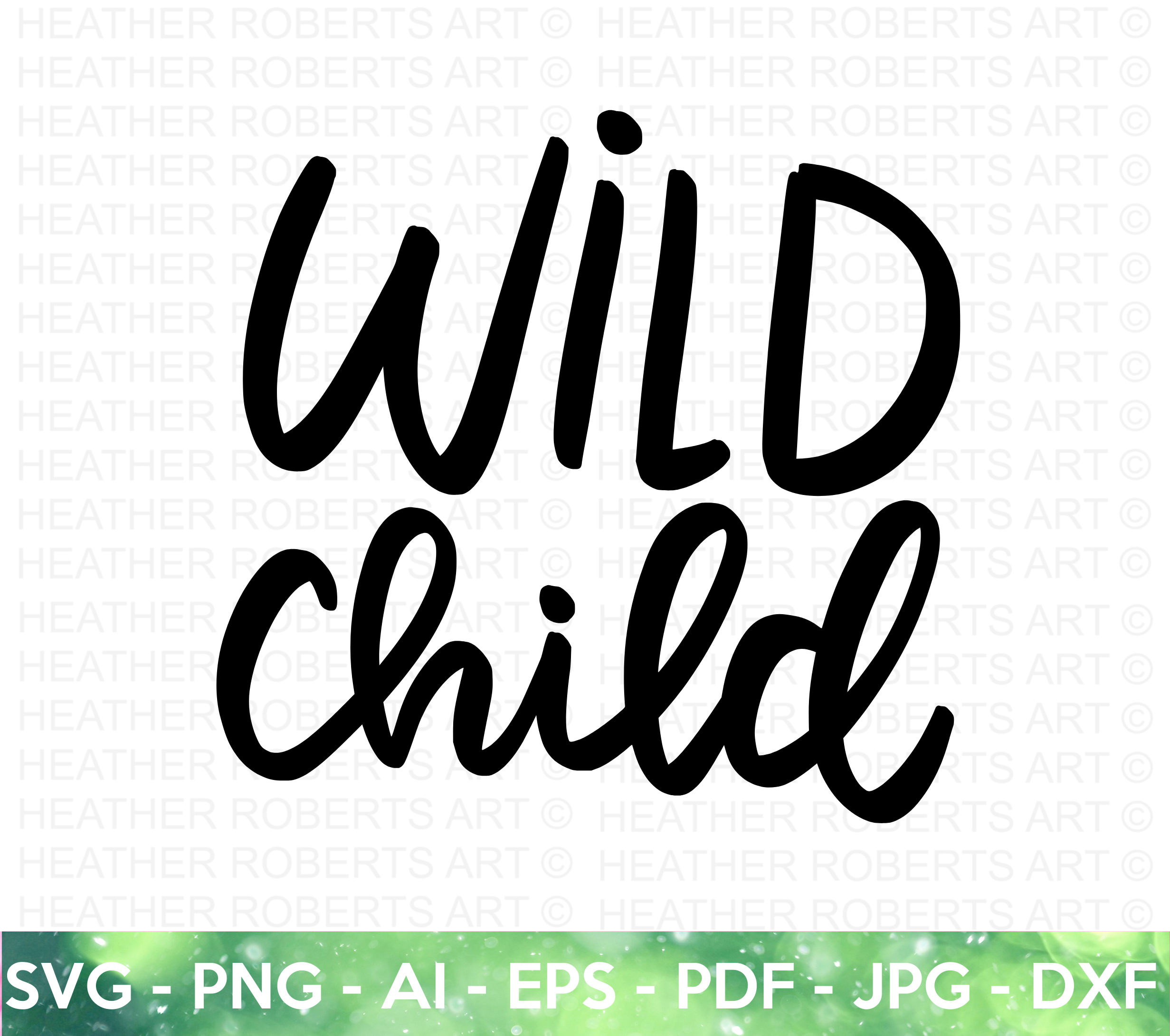 Wild Child SVG