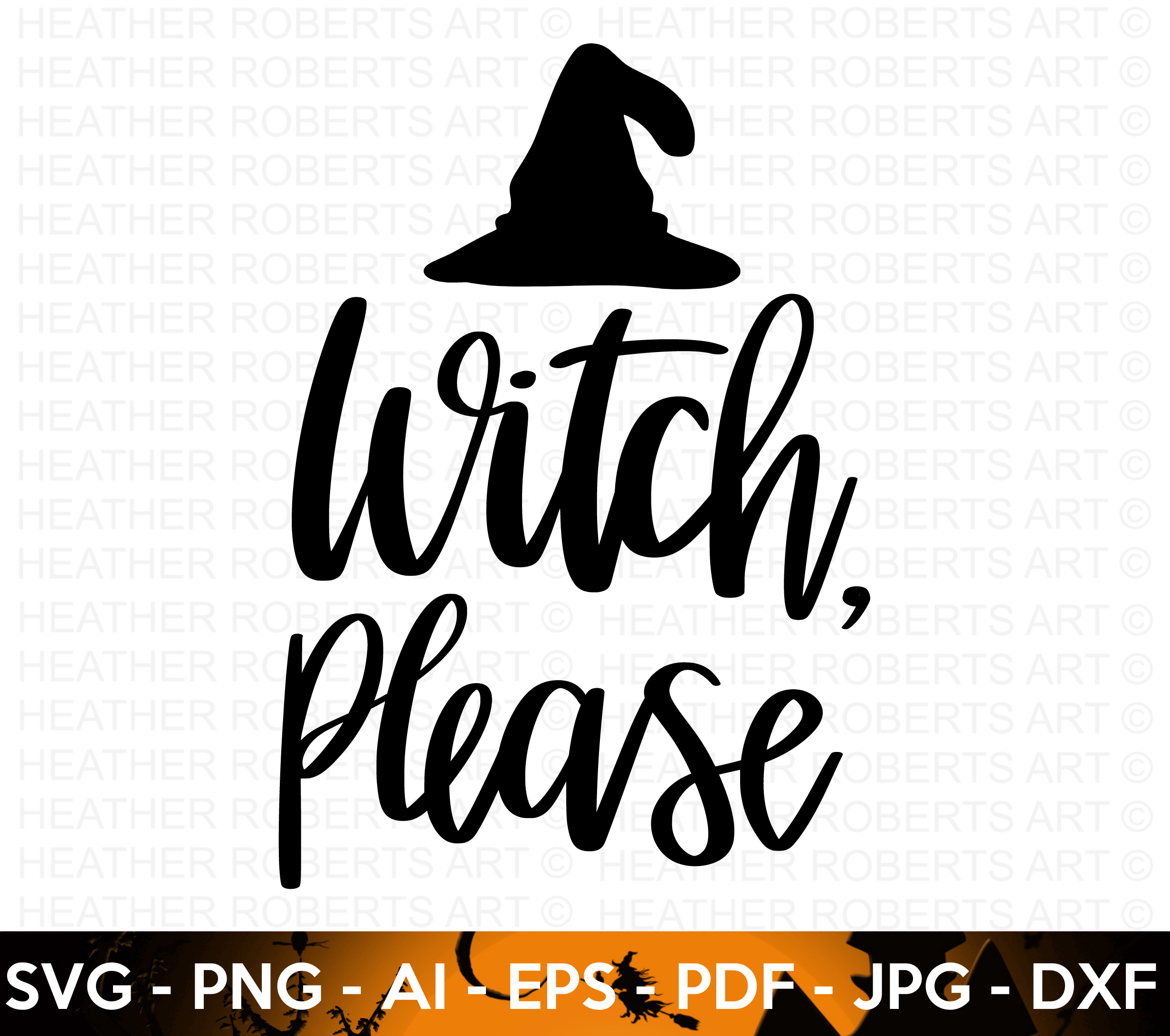 Witch Please SVG