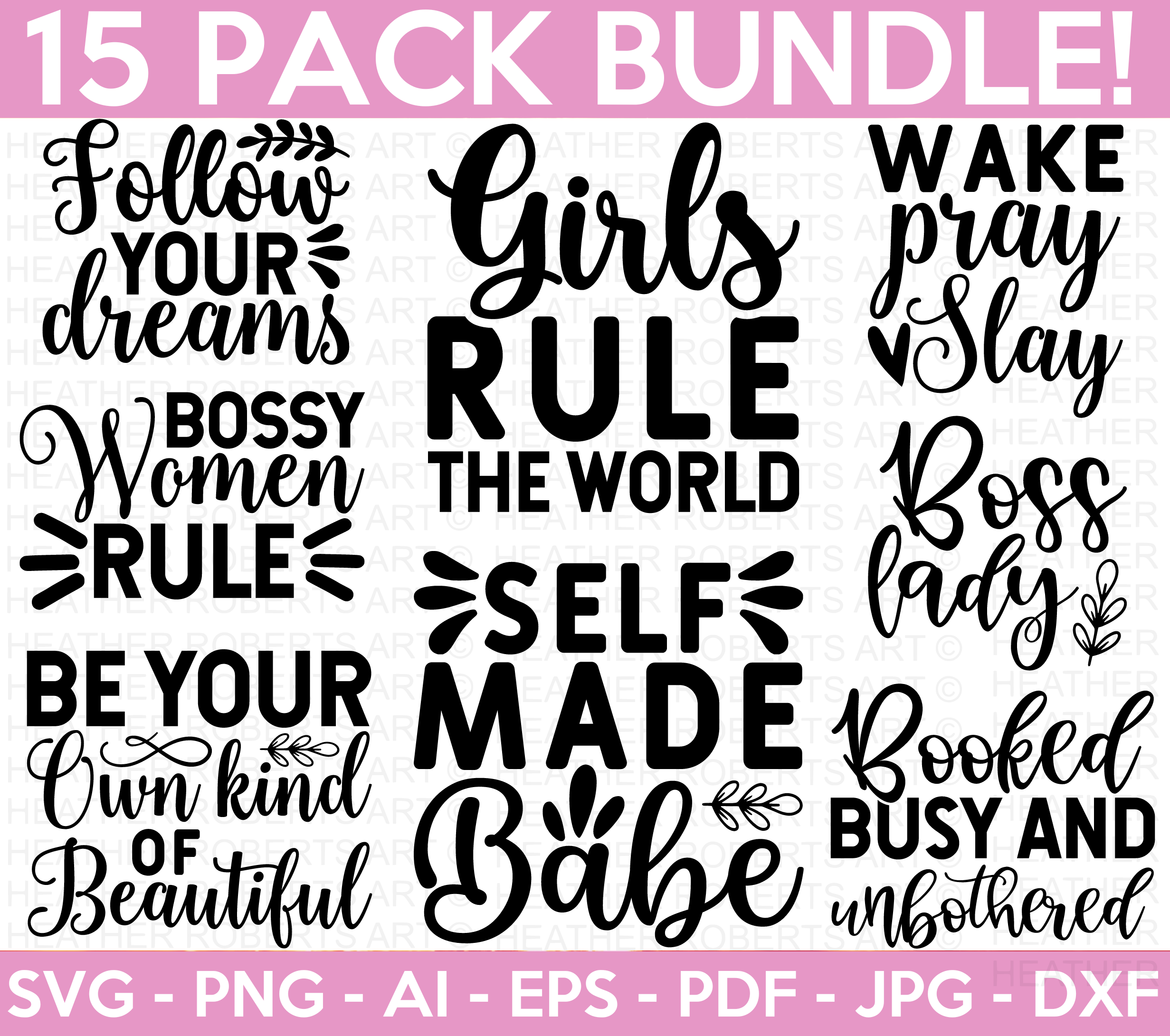 Women Empowerment SVG Bundle