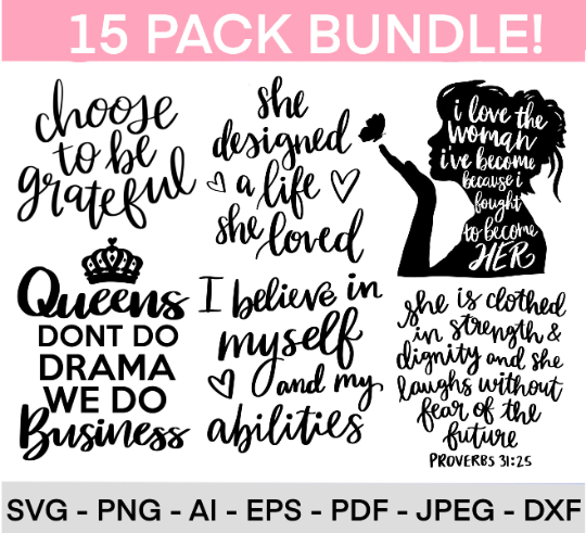 Women Empowerment SVG Bundle